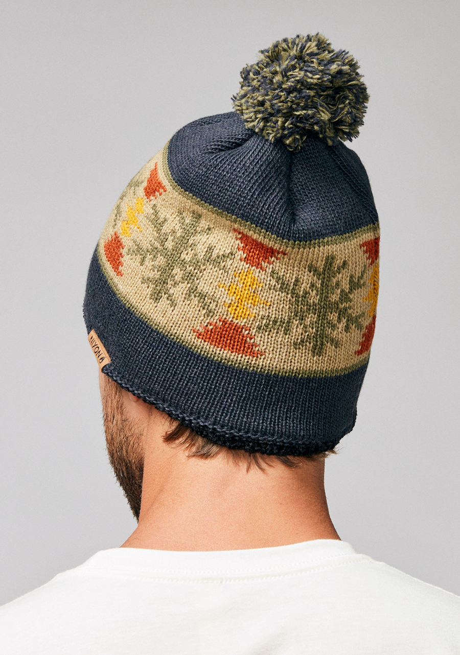 Custom knit beanie